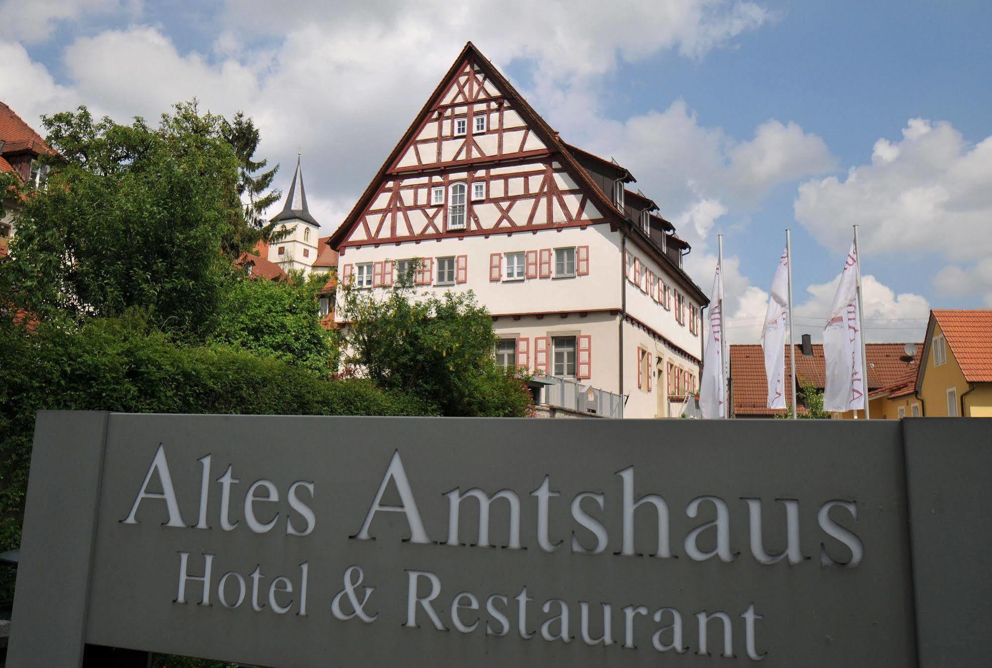 Altes Amtshaus, 3 Hotel Mulfingen Buitenkant foto